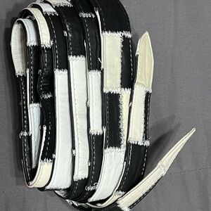 Sassy Jones Black and White Yaya Belt. Never worn.